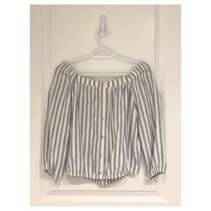 DYNAMITE Off the Shoulder Blouse